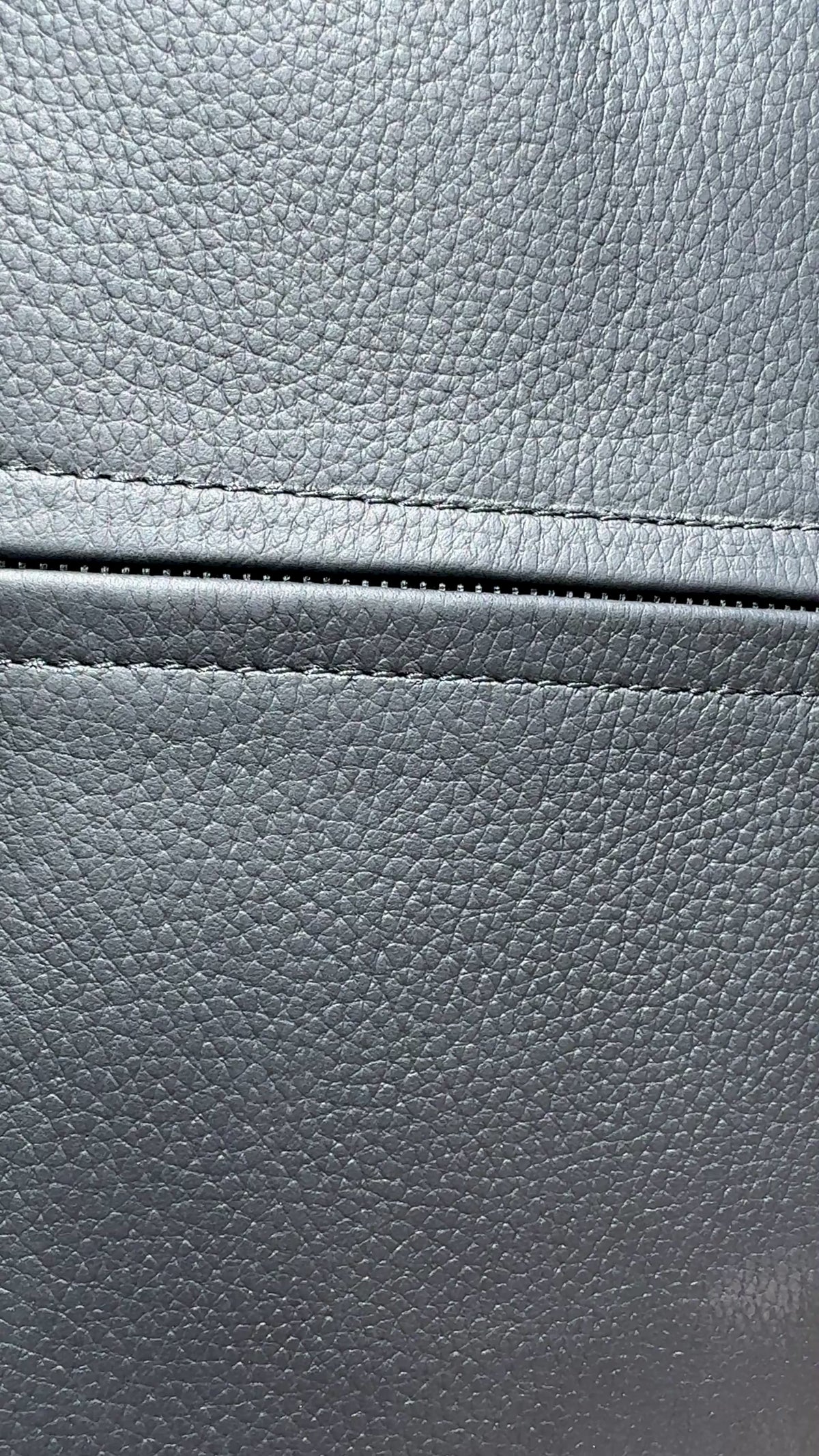 San Francisco Premium Genuine Black Leather Backpack